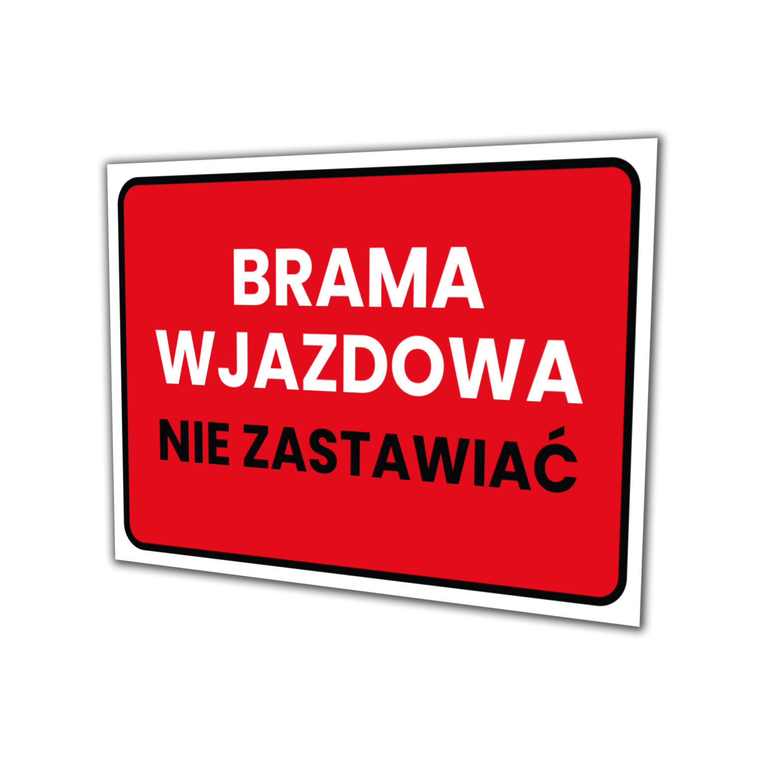 Tabliczka Brama Wjazdowa Bia A V Cucudo