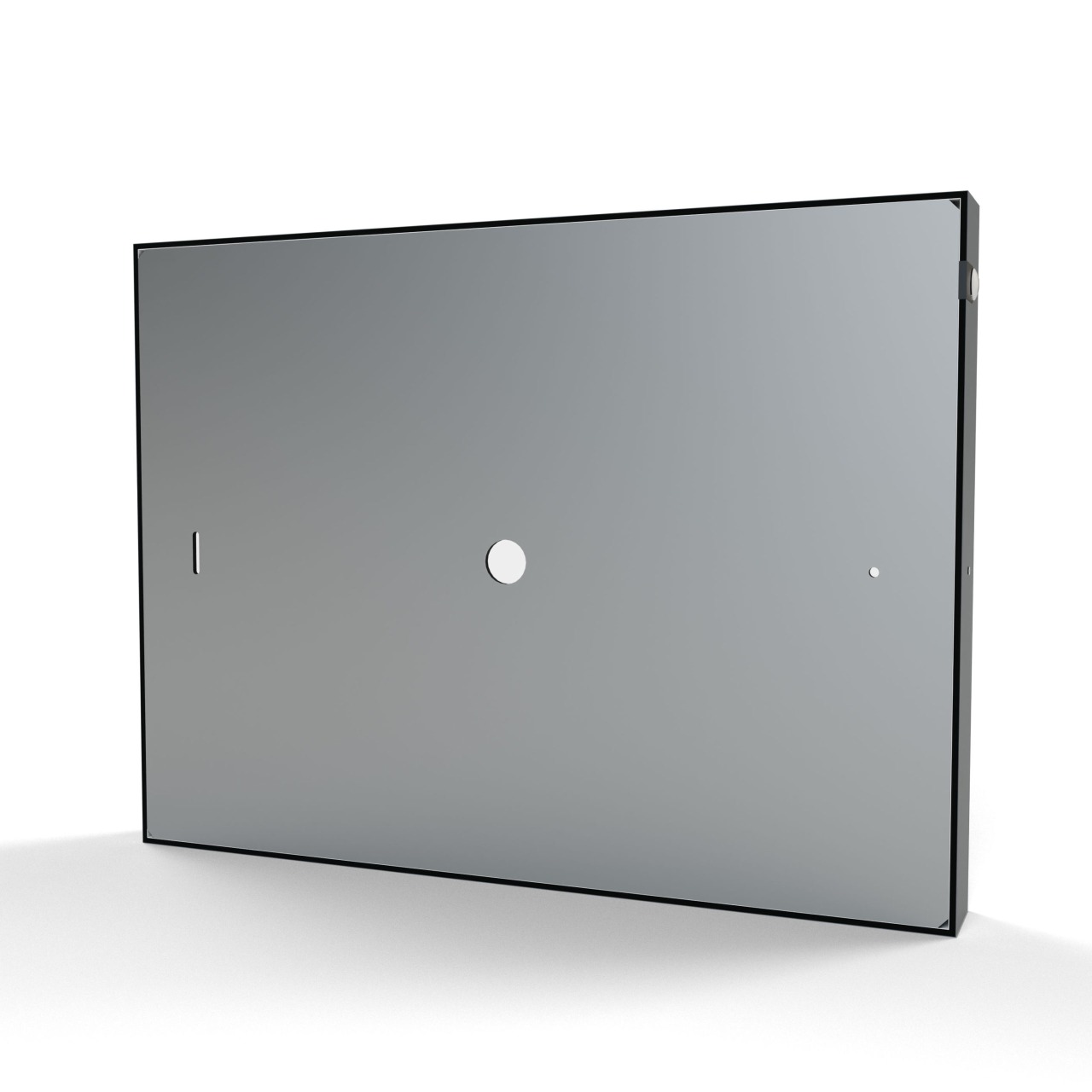 Podświetlany numer domu 1RB LED 40×30 antracyt 3