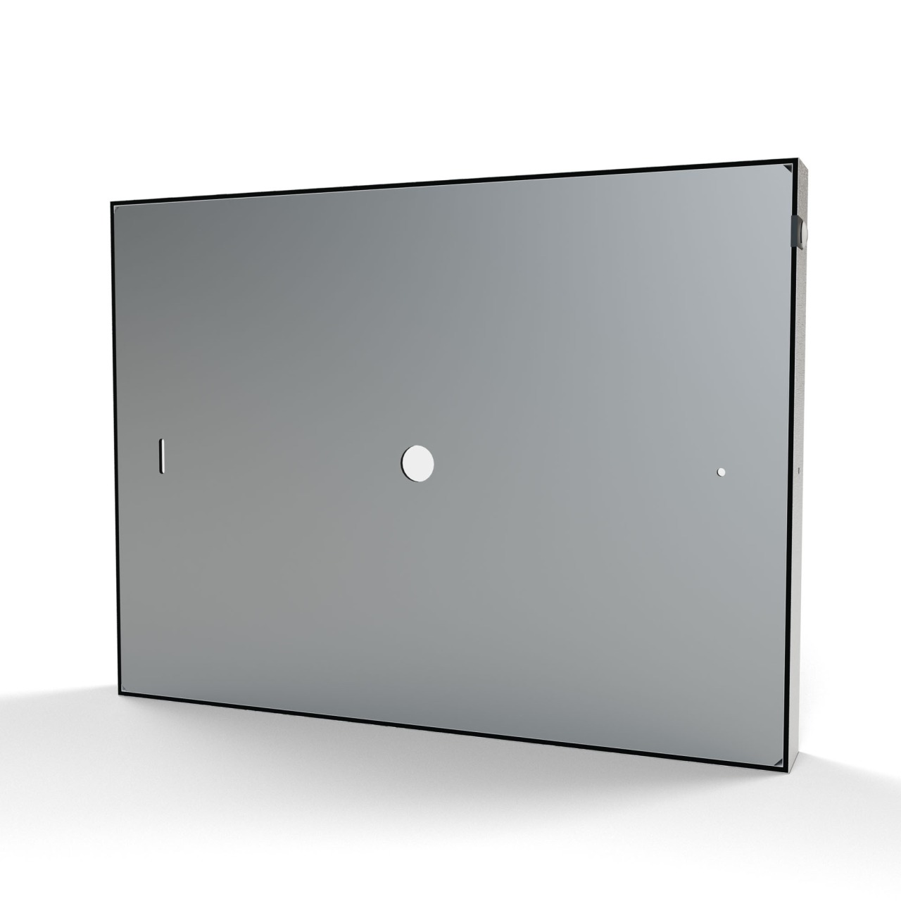 Podświetlany numer domu 1RB LED 40×30 inox 3