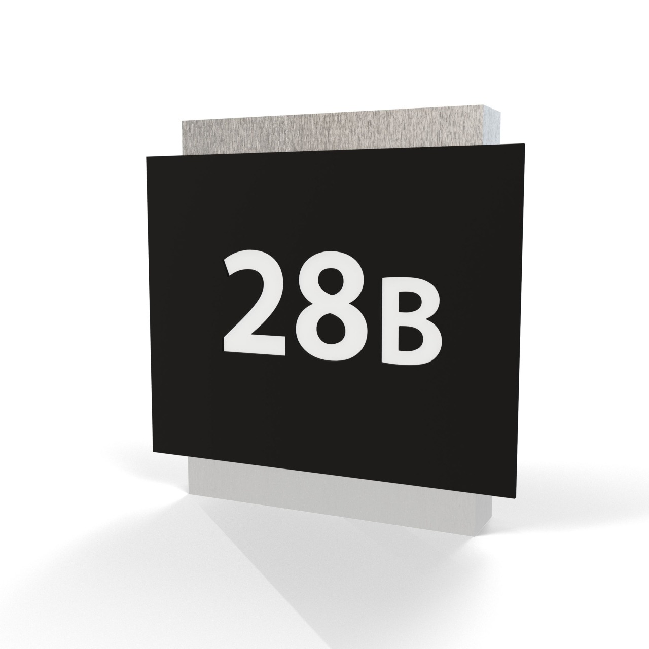 Podświetlany numer domu T-Layer BL LED 25×25 cm 1 Podświetlany numer domu T-Layer BL LED 25×25 cm