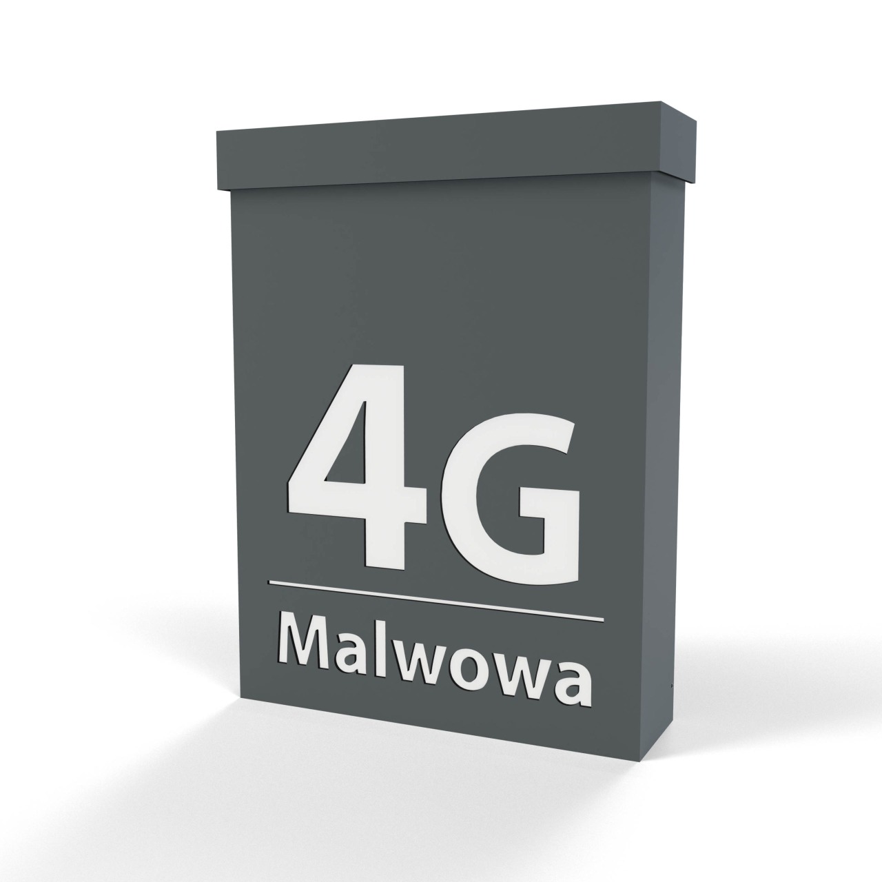 Skrzynka pocztowa na listy Cubox antracyt 1