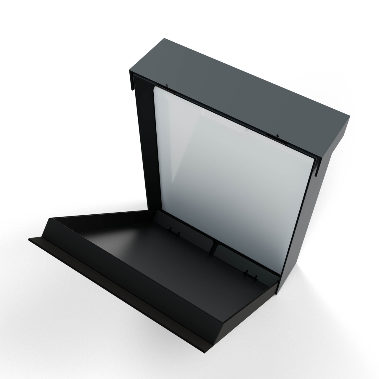 Skrzynka pocztowa na listy Cubox antracyt 5