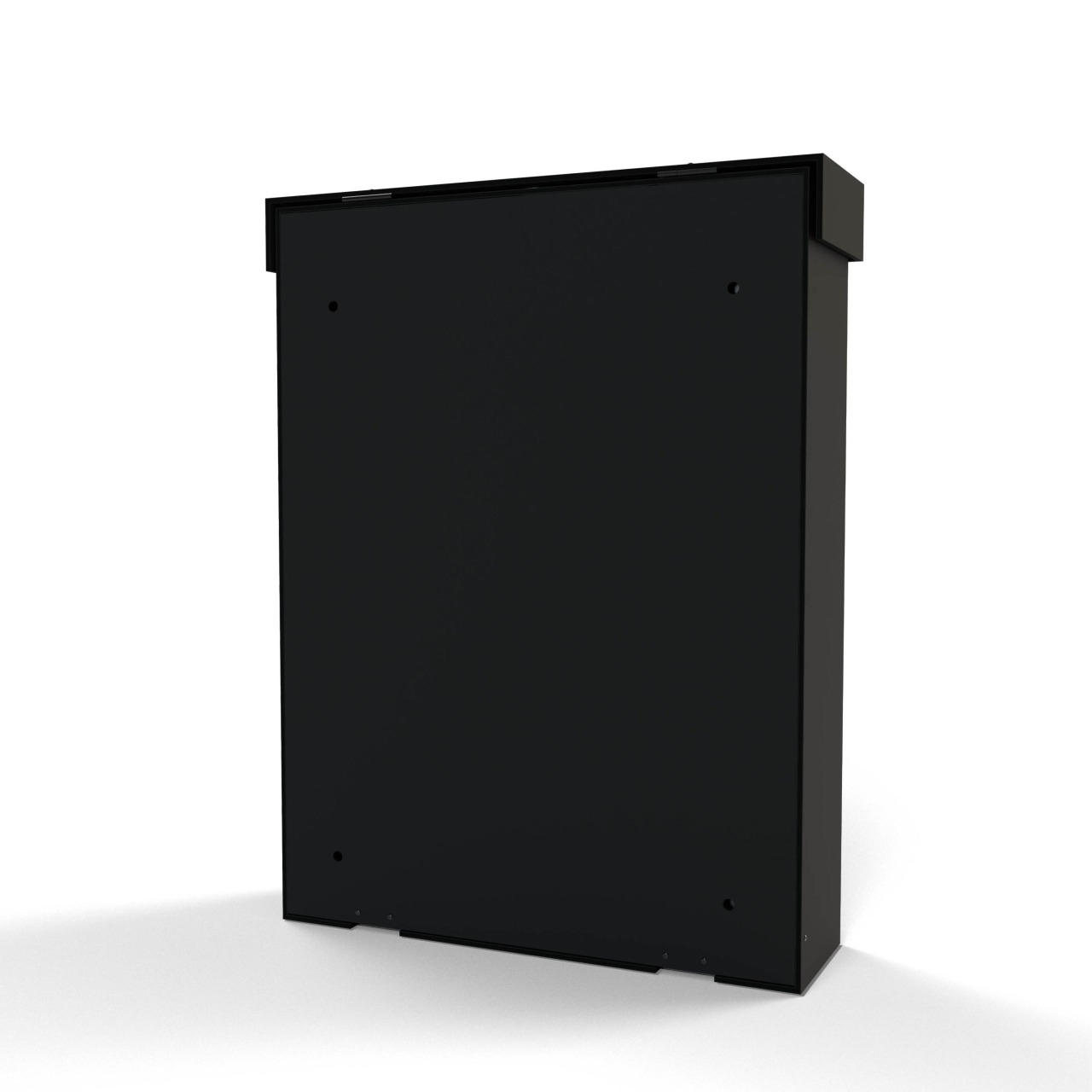 Skrzynka pocztowa na listy Cubox czarna 3