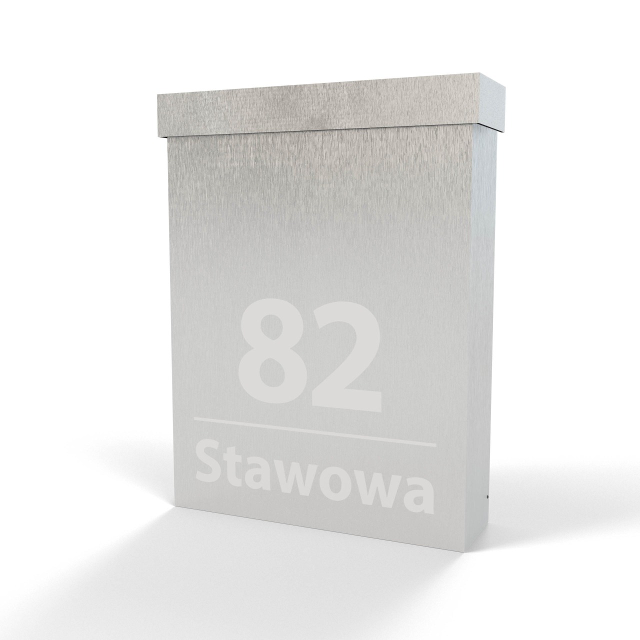 Skrzynka pocztowa na listy Cubox inox