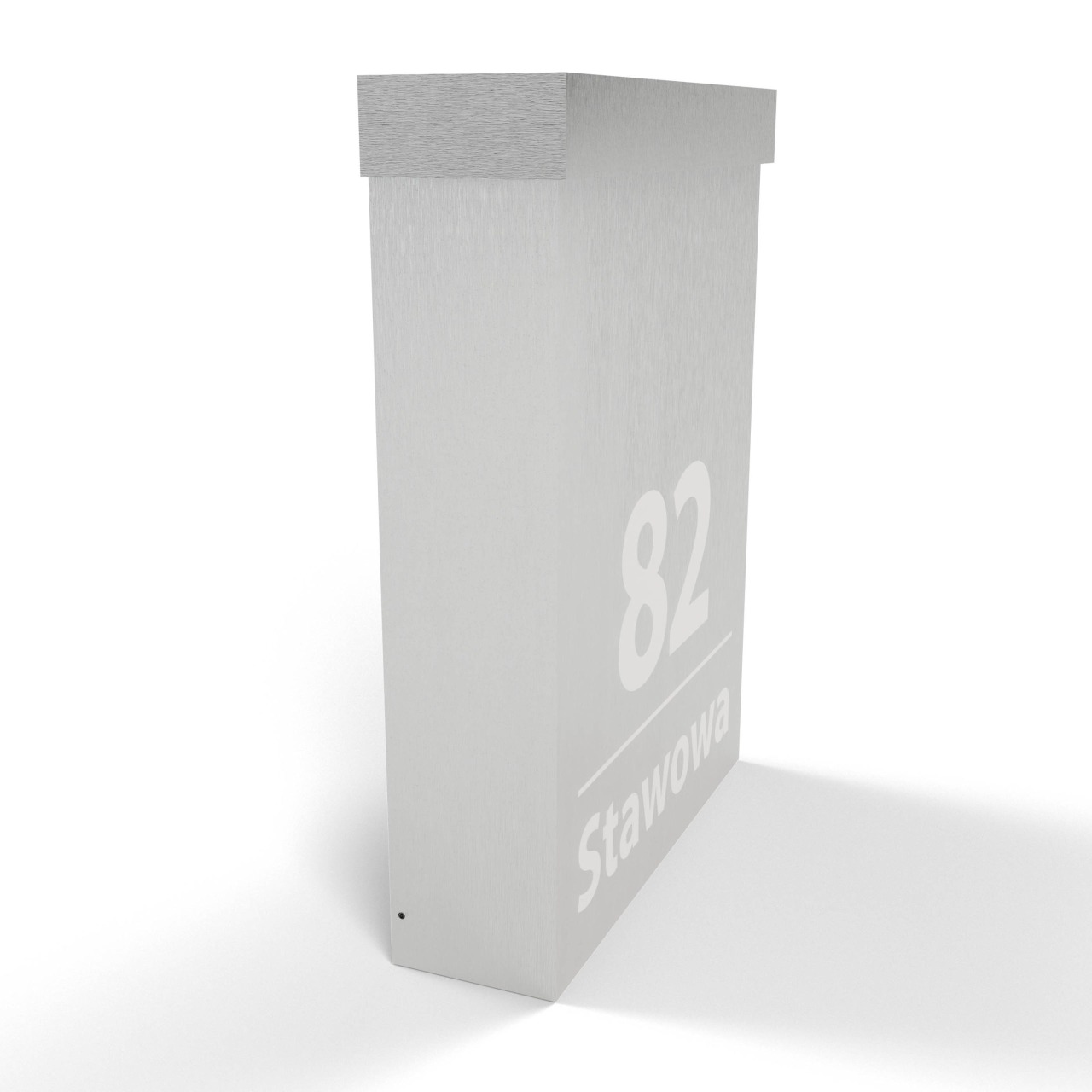 Skrzynka pocztowa na listy Cubox inox