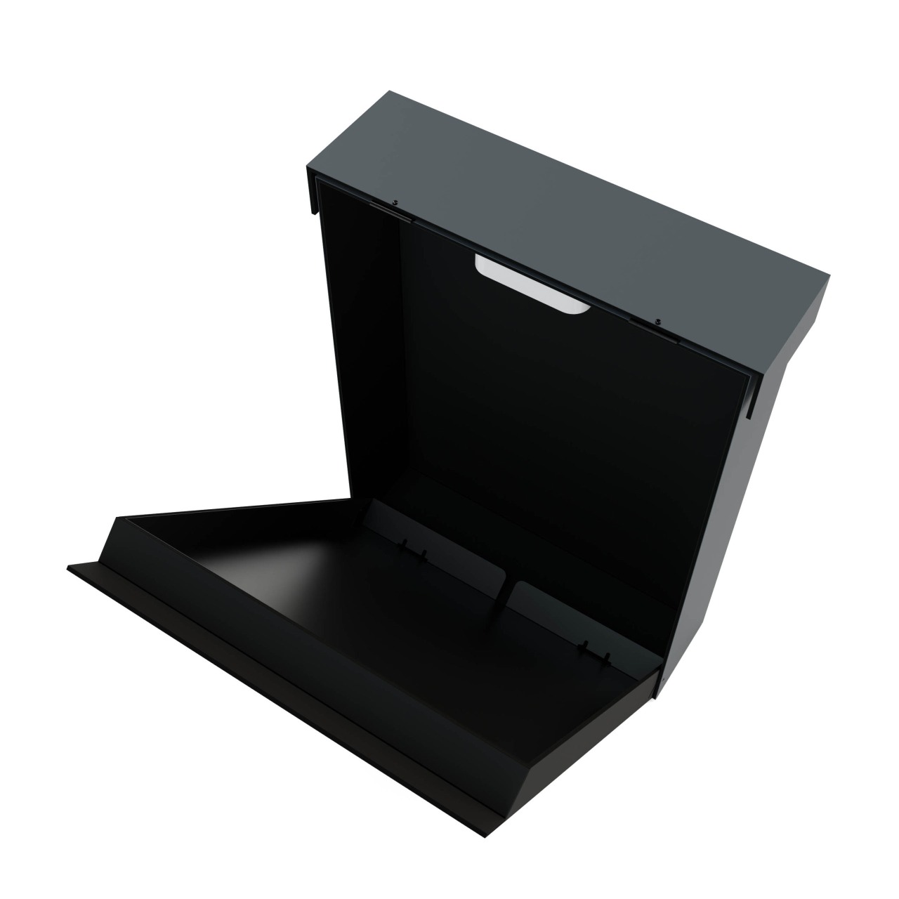 Skrzynka pocztowa na listy Cubox antracyt