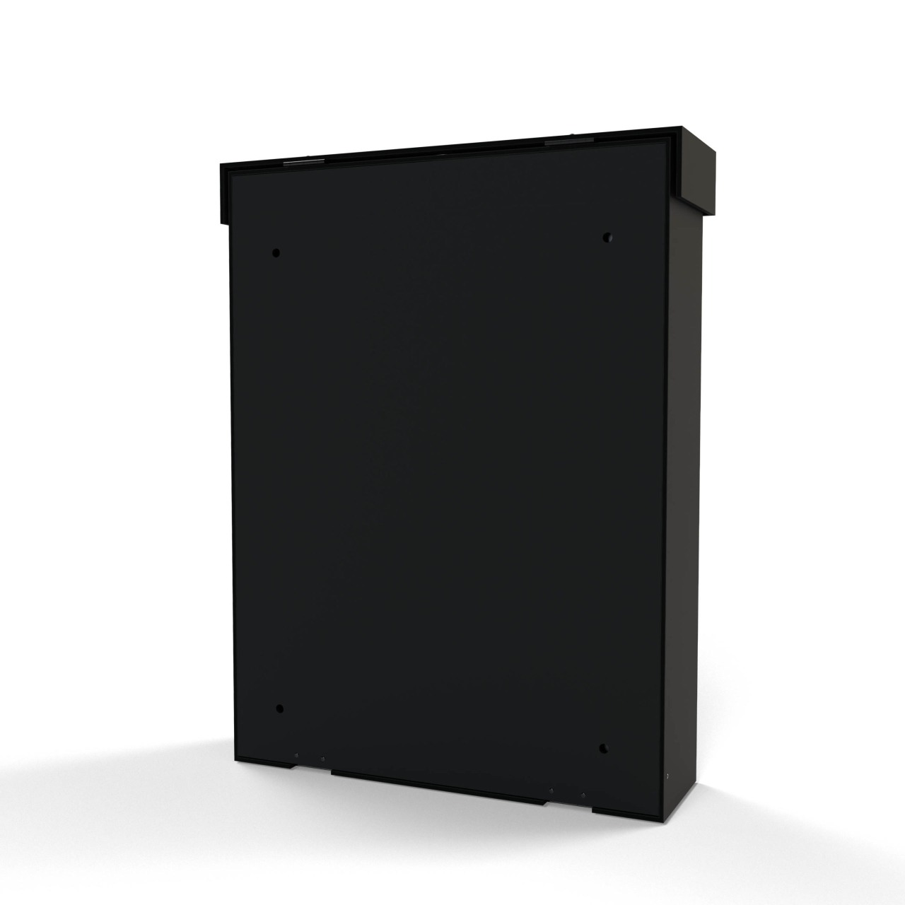 Skrzynka pocztowa na listy Cubox czarny Skrzynka pocztowa na listy Cubox czarny