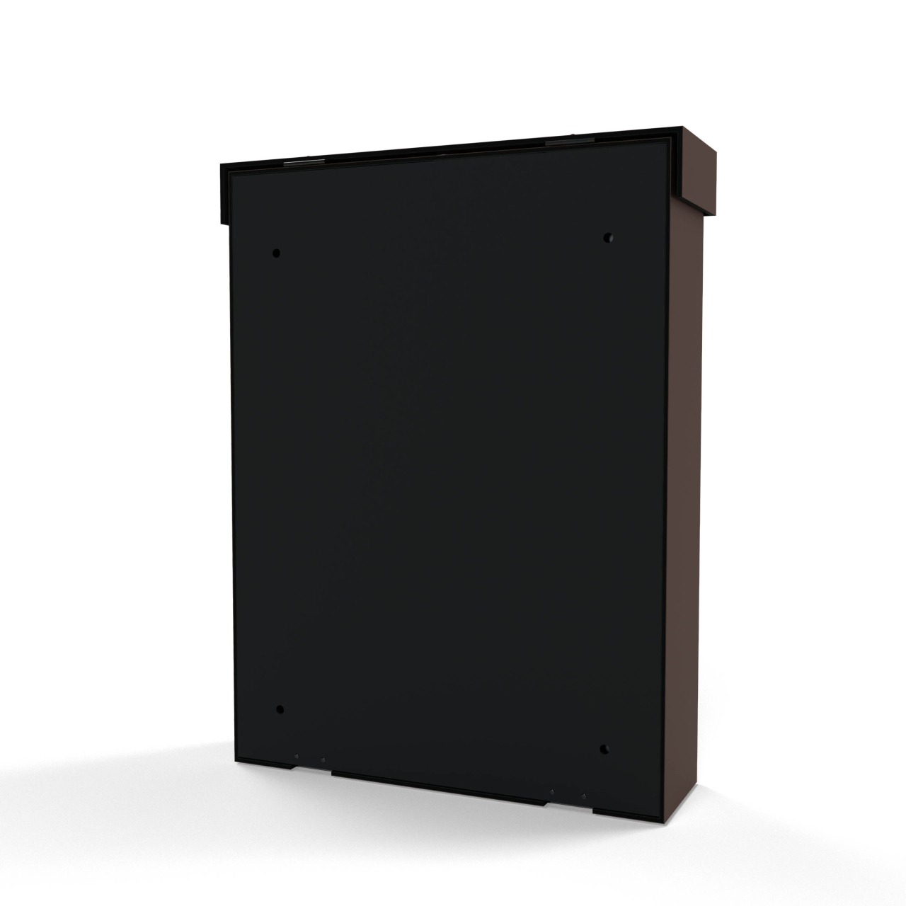 Skrzynka pocztowa na listy Cubox brązowa Skrzynka pocztowa na listy Cubox brązowa